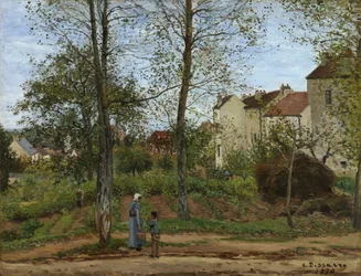 Maisons à Bougival (automne)