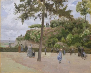 Dans le parc de Pontoise. 1874
