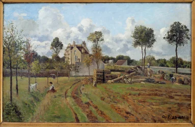 Paysage. Vue de Louveciennes