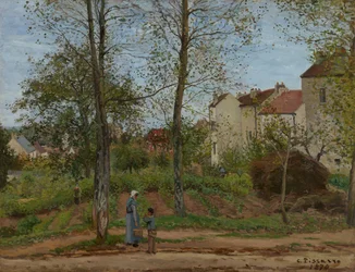 Paysage à Louveciennes (automne)