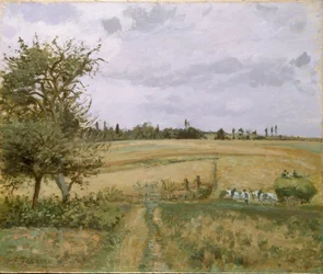 Paysage à Pontoise, 1872