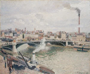 Matin, Un jour couvert, Rouen, 1896.