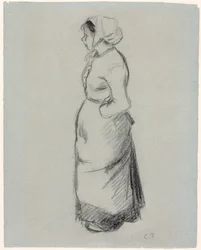 Jeune paysanne, 1890