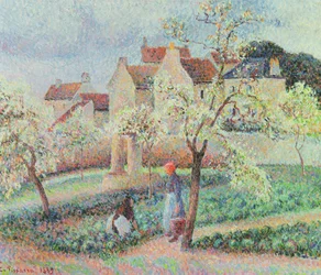 Pruniers en fleurs, 1889