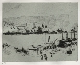 Quai Boieldieu à Rouen