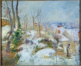 Effet de neige, La Garenne à Pontoise
