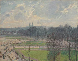 Le Jardin des Tuileries un après-midi d