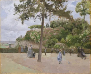 Le Jardin public à Pontoise