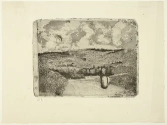 La femme sur la route