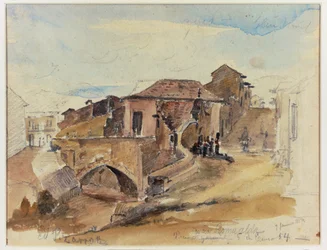 Le pont de Dona Romualda Caracas, Venezuela 1854 ...