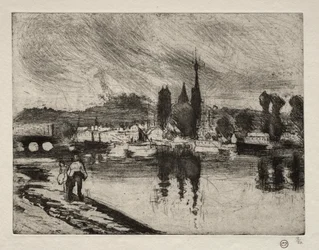Vue de Rouen