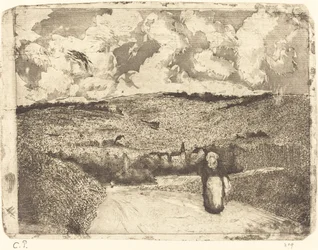 La femme sur la route