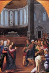 Le Christ parmi les docteurs, 1550
