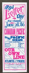 Jour de lettre rouge pour le Canada