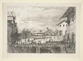 La Terrasse, de la série Vedute (Vues)