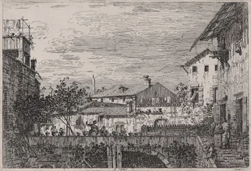 La Terrasse, de la série Vedute (Vues)