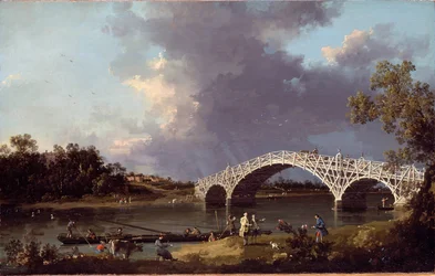 Vue du pont de Walton