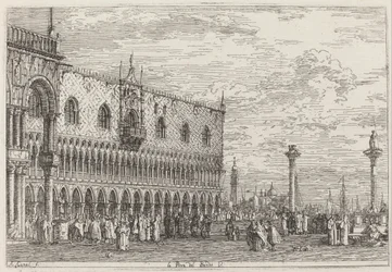 Canaletto - La Piera del Bando. V. - Projet Google Art
