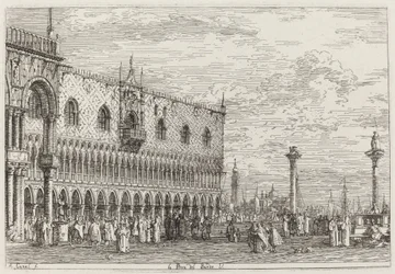 La Piera del Bando. V. [en bas à droite], vers 1735-1746