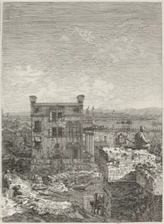 La Maison avec le péristyle [droite], 1741