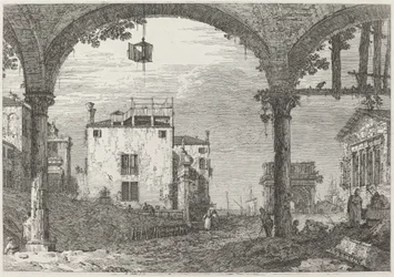 Le Portique avec la Lanterne, vers 1735-1746
