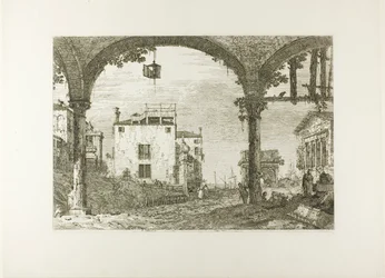 Le Portique avec la Lanterne, de Vedute