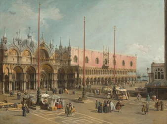 La place Saint-Marc, Venise