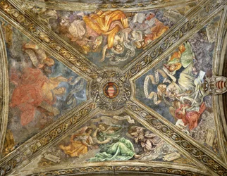 Les Sibylles de Tibur, Delphes, Cumes et Hellespont, chapelle Carafa, Santa Maria sopra Minerva, Rome