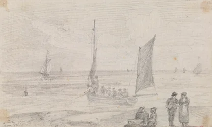 Une fête près de la plage de Brighton, 18 septembre 1815