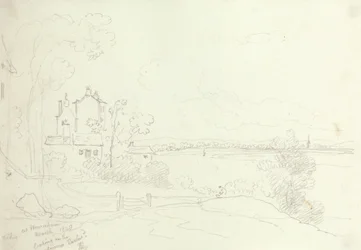 À Newnham regardant vers l