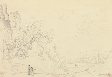 Depuis le donjon du château de Carisbrooke, 18 mai 1829