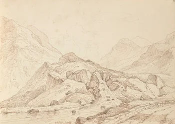 Cascade de Gowland, Gap of Dunloh, 6 septembre 1841