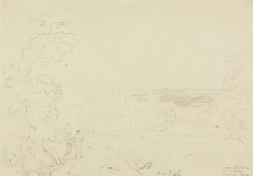 Près de Swainstone, île de Wight, août 1829