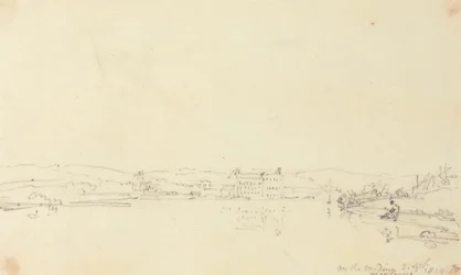 Sur la Medina près de Cowes, île de Wight