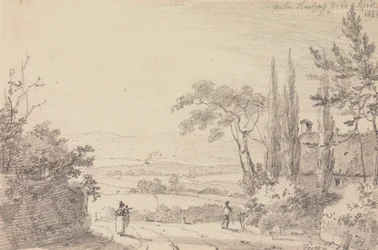 Sur la route de Newport, avril 1826