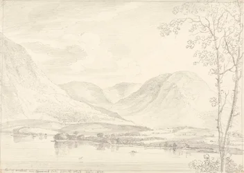 Partie de Mellbreak sur le lac Crummock, 1er août 1835