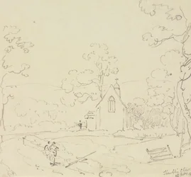 Église de Shanklin, Île de Wight, 28 mai 1829