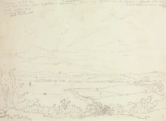 Coucher de soleil, Beachley, 29 mai 1846