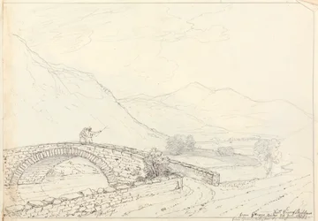 La pierre de Bowder, mâchoires de Borrowdale, samedi 27 juin 1835
