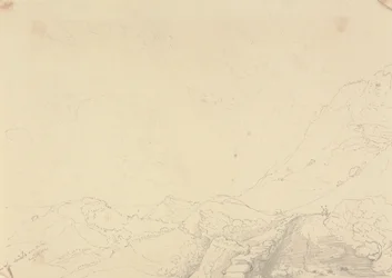 Le glissement de terrain sur Niton, 13 août 1829
