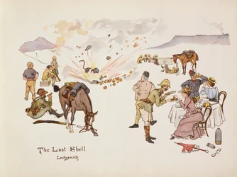 Le dernier obus, Ladysmith, de The Leaguer of Ladysmith, 1900