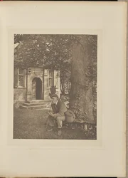 La maison de pêche de Walton et Cotton (La porte)