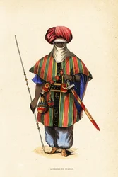 Guerrier noble touareg d