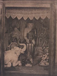Amerapoora. Sanctuaire de Gautama, 1855