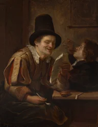 Deux Hommes dans une Taverne