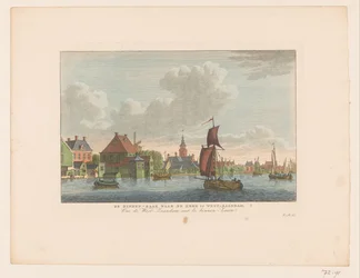 Vue du village de Westzaandam depuis l