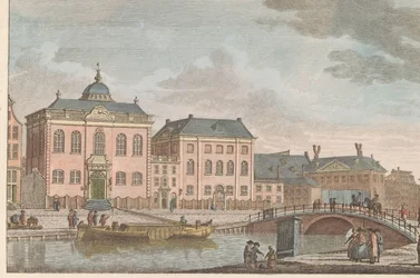 Synagogue allemande à Amsterdam, ca. 1790