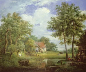 Scène de ferme hollandaise