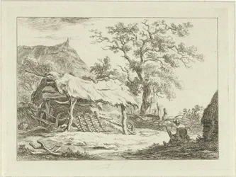 Figure assise près d