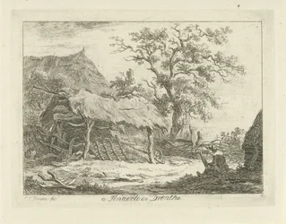 Figure assise près d